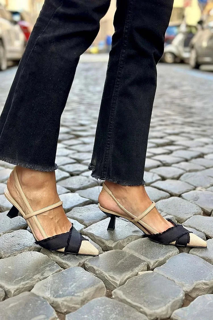 Florette | Eleganckie Sandały Slingback