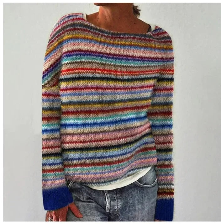 Brigitte | Sweter w Stylu Chic