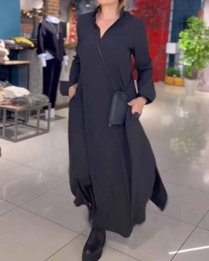 Klara - Zwiewna Sukienka Maxi