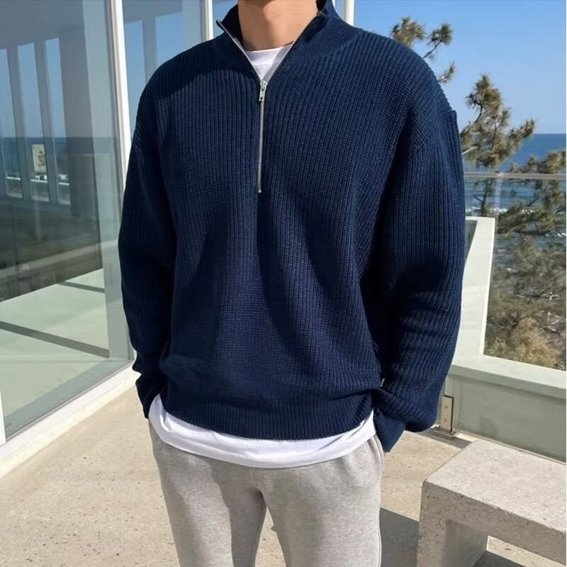 Sweter JEONJU z półzamkiem