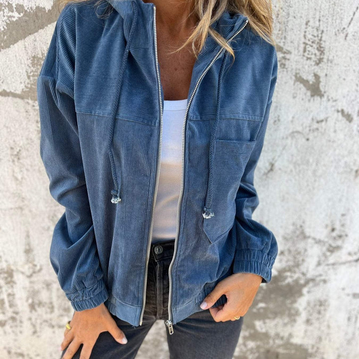 Isabella™ Casual Hooded Jacket with Zipper