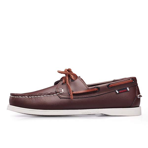 MĘSKIE SKÓRZANE BUTY ŻEGLARSKIE 41603460