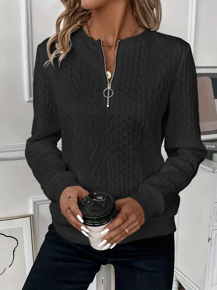 Emy | Sweter z zamkiem