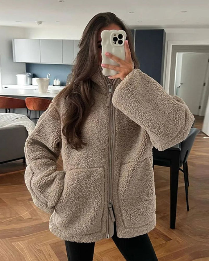 Isabella™ Komfortowa Kurtka Teddy na Zimę