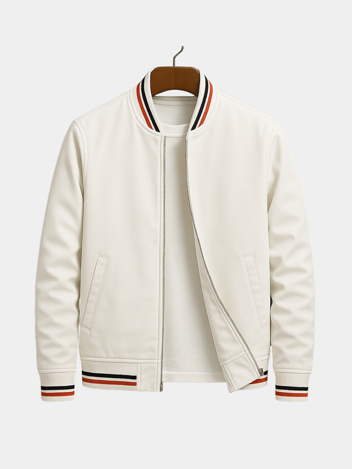 ROSSI ROMA | LETNIA BOMBER JACKET Z PASAMI