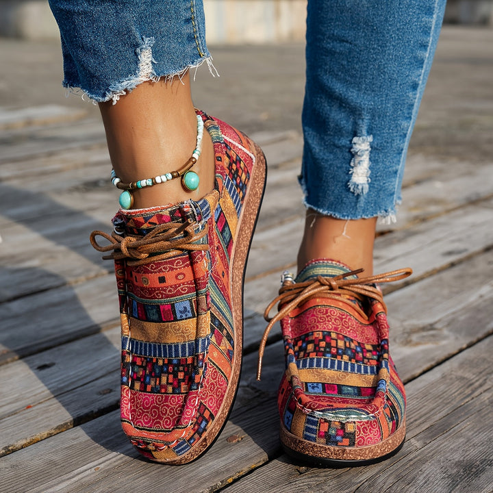 Beeckhoven – Kolorowe Retro Buty Damskie