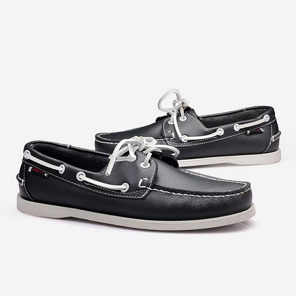 MĘSKIE SKÓRZANE BUTY ŻEGLARSKIE 41603460