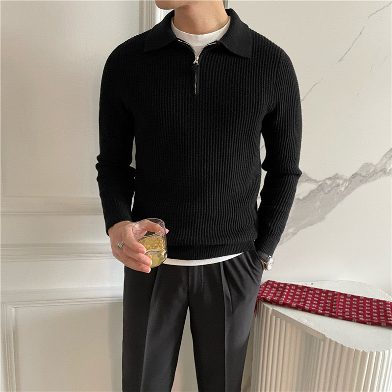 Sweter GONGJU z zamkiem