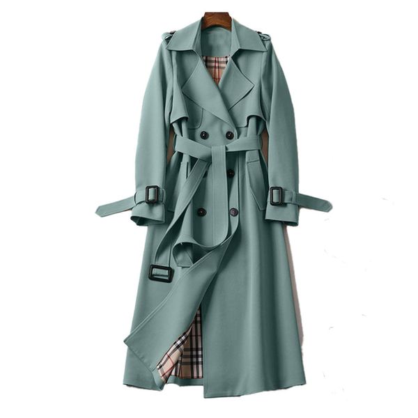 Elena™ | Klasyczny Trench z Paskiem
