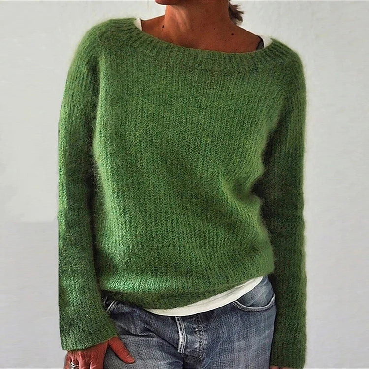 Camilla – Sweter z Długim Rękawem