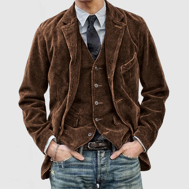 ROSSI ROMA | Vintage Jacket and Vest Set