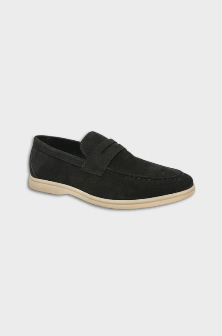 Loafers z zamszowej skóry ATHÈNES