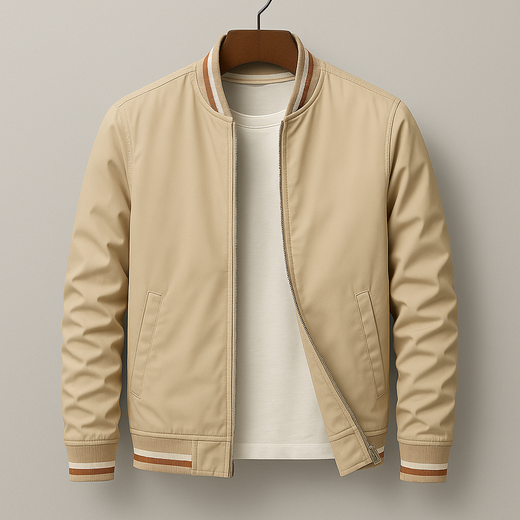 ROSSI ROMA | LETNIA BOMBER JACKET Z PASAMI
