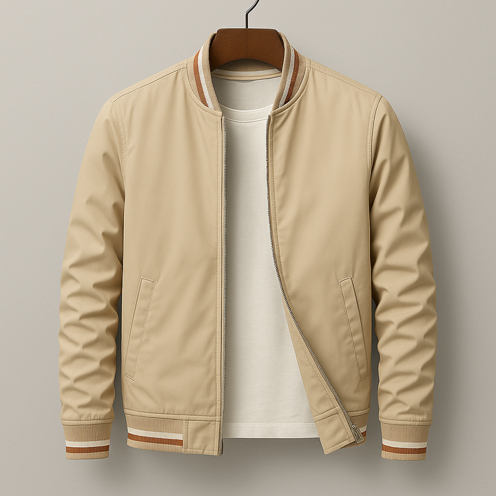 ROSSI ROMA | LETNIA BOMBER JACKET Z PASAMI