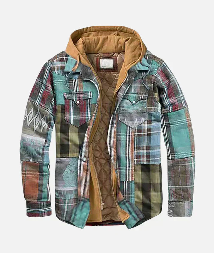 ROSSI ROMA | LUXURY VINTAGE JACKET WITH ZIPPER