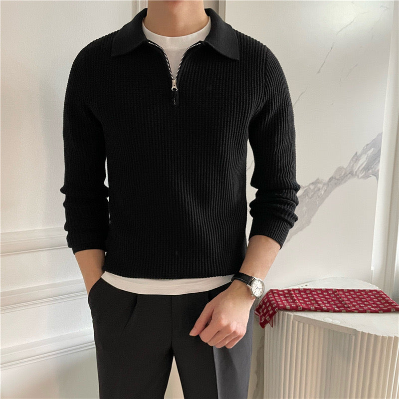Sweter GONGJU z zamkiem