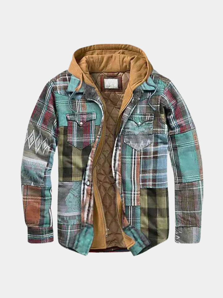 ROSSI ROMA | LUXURY VINTAGE JACKET WITH ZIPPER