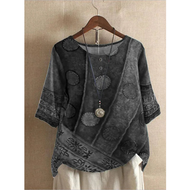 MARISTELLE | Artystyczny Top Patchworkowy