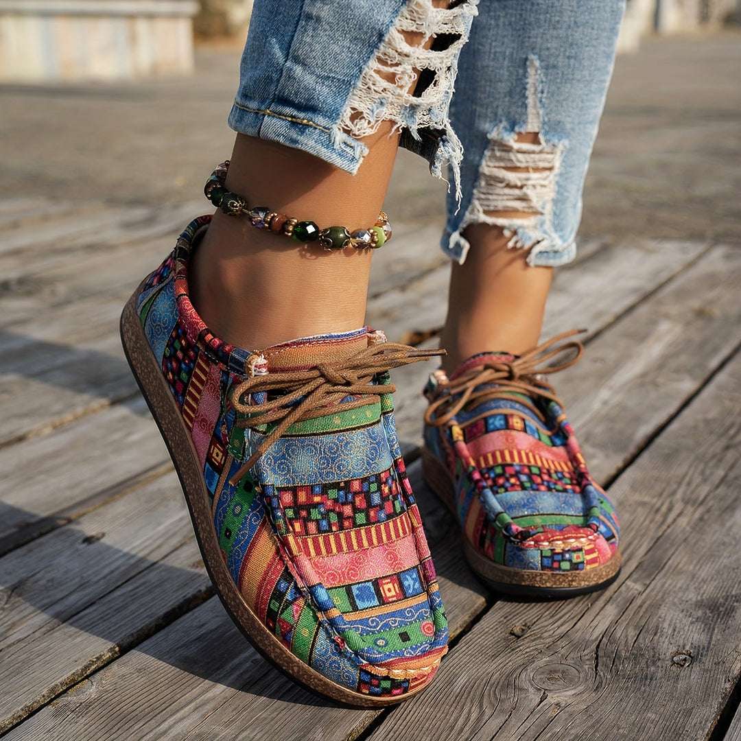 Beeckhoven – Kolorowe Retro Buty Damskie