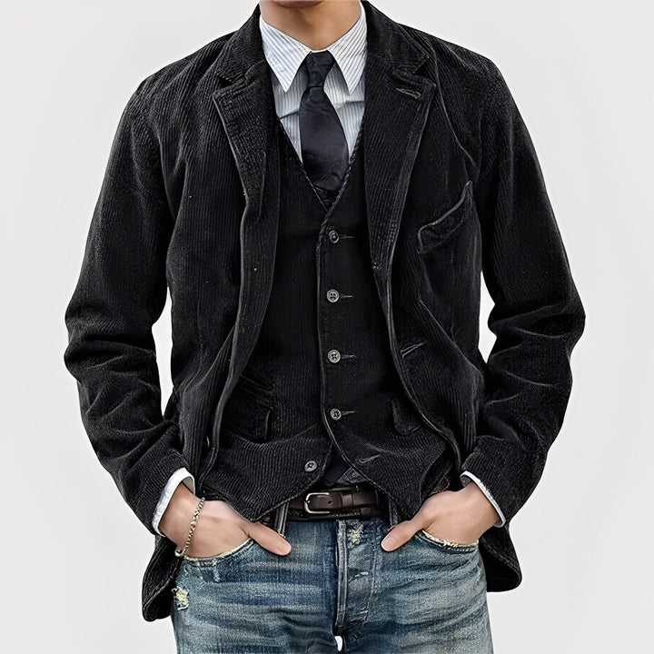 ROSSI ROMA | Vintage Jacket and Vest Set