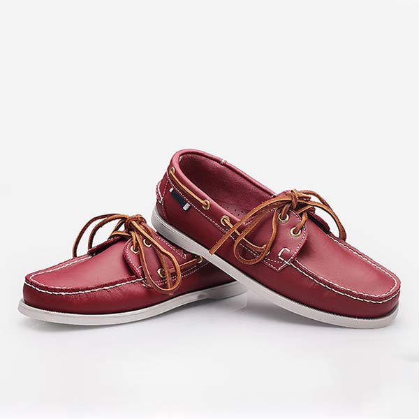 MĘSKIE SKÓRZANE BUTY ŻEGLARSKIE 41603460
