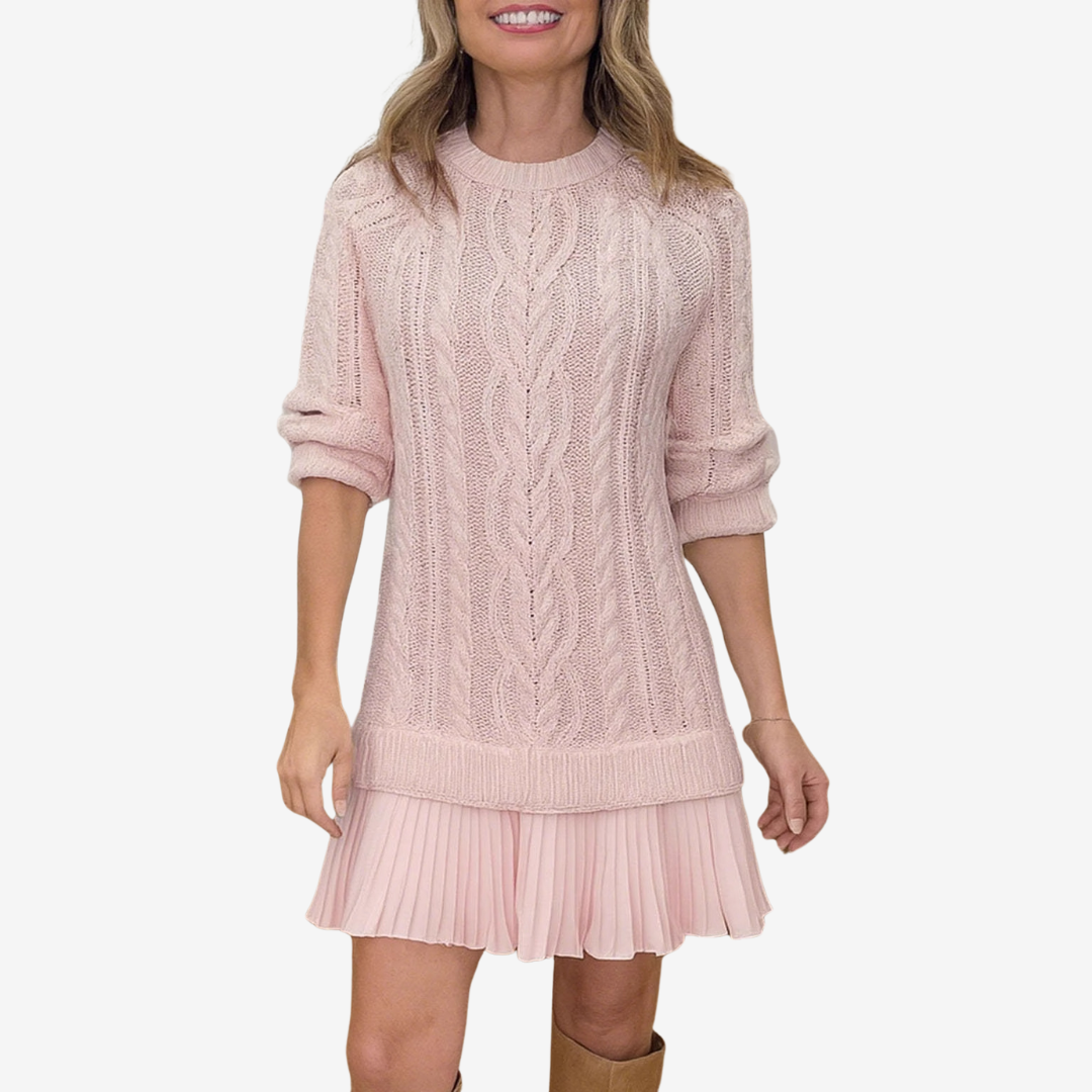 Milena - Sukienka Jesiennej Elegancji