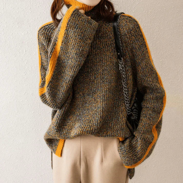 Sweter z golfem Aya