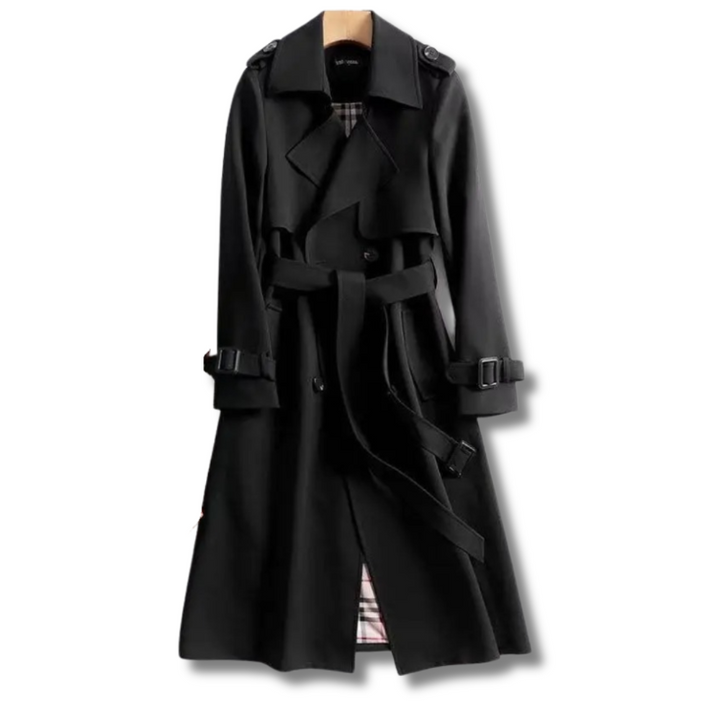 Elena™ | Klasyczny Trench z Paskiem