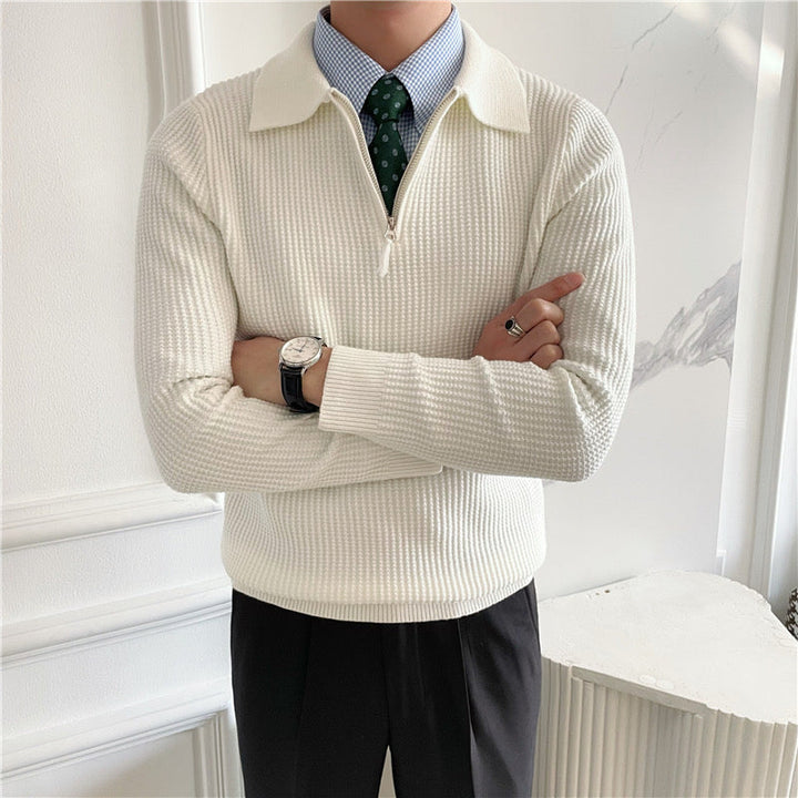 Sweter GONGJU z zamkiem