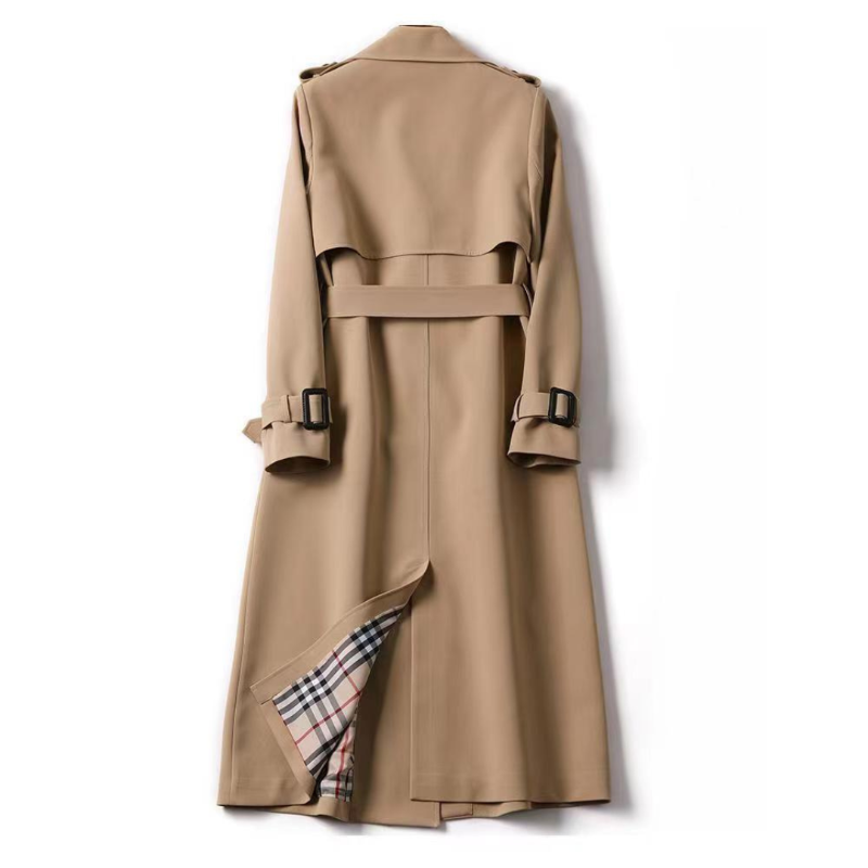 Elena™ | Klasyczny Trench z Paskiem