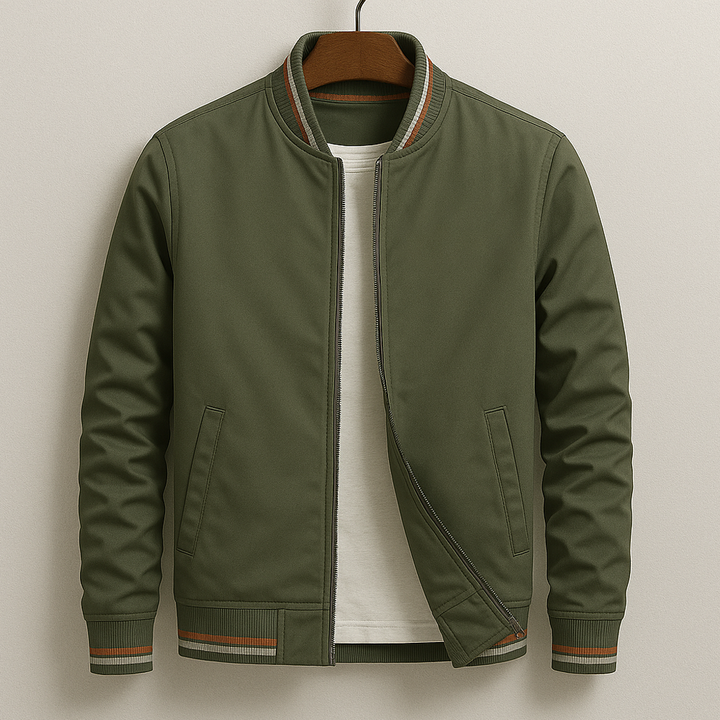 ROSSI ROMA | LETNIA BOMBER JACKET Z PASAMI
