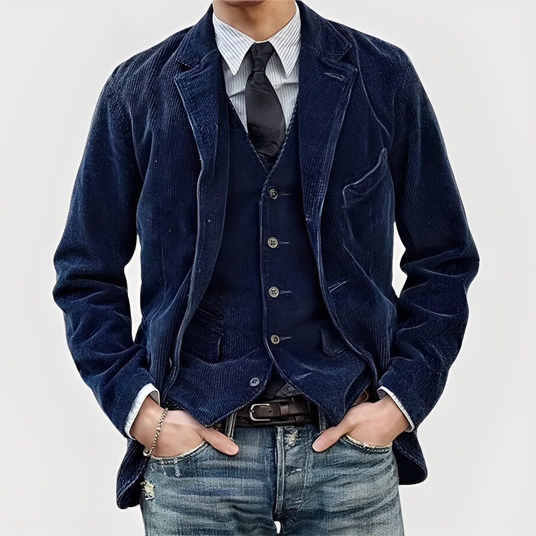 ROSSI ROMA | Vintage Jacket and Vest Set