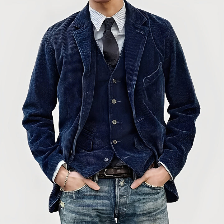 ROSSI ROMA | Vintage Jacket and Vest Set