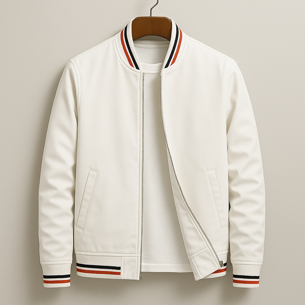 ROSSI ROMA | LETNIA BOMBER JACKET Z PASAMI