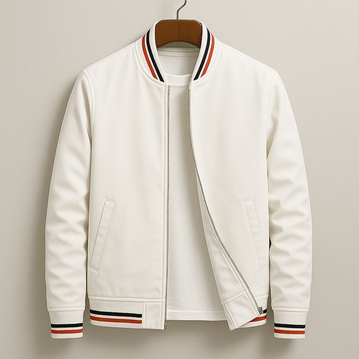 ROSSI ROMA | LETNIA BOMBER JACKET Z PASAMI