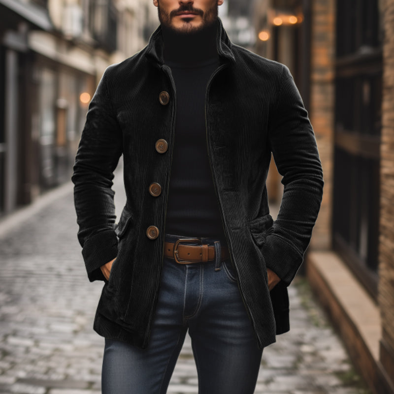 SHELBY VINTAGE | Krótki Płaszcz Męski