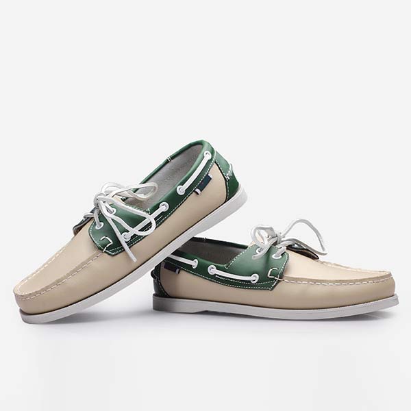 MĘSKIE SKÓRZANE BUTY ŻEGLARSKIE 41603460