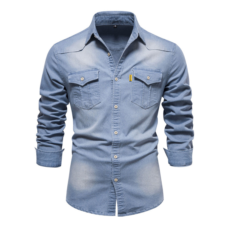 MĘSKA KOSZULA DENIM VINTAGE 55864663X