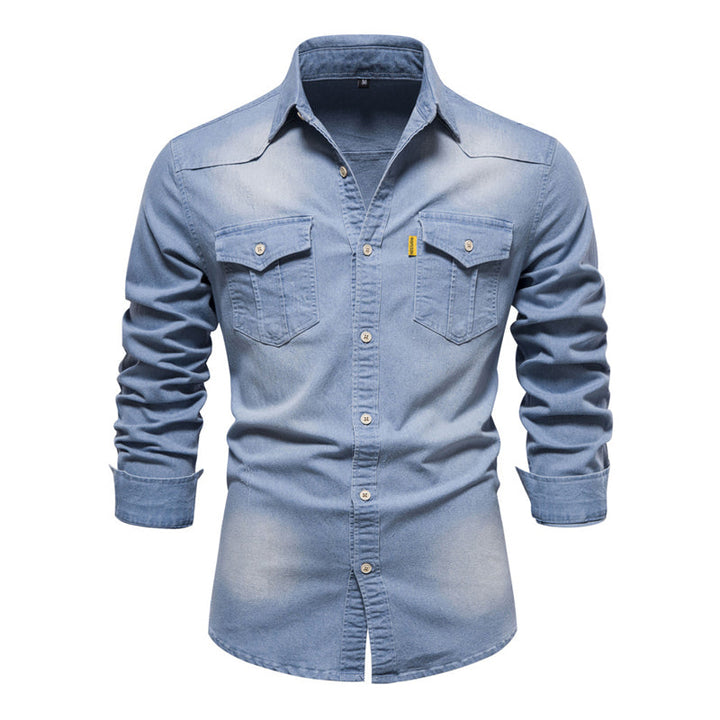 MĘSKA KOSZULA DENIM VINTAGE 55864663X