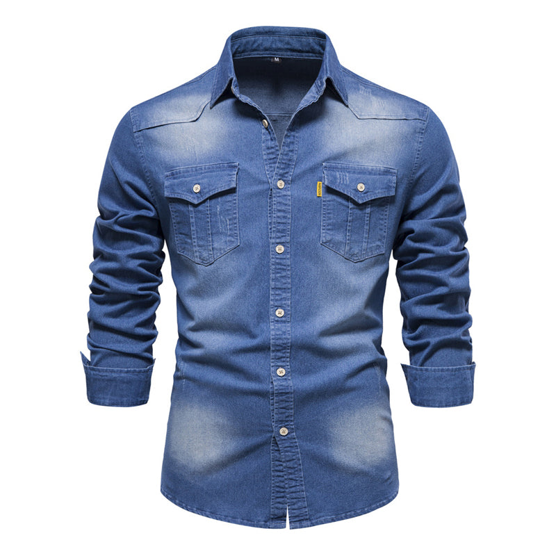 MĘSKA KOSZULA DENIM VINTAGE 55864663X