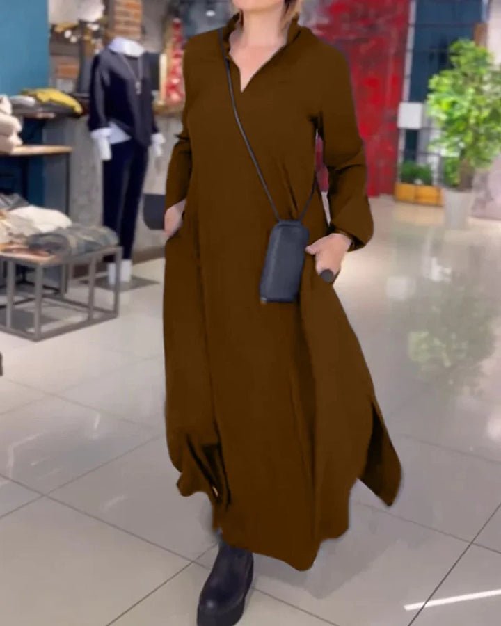 Klara - Zwiewna Sukienka Maxi