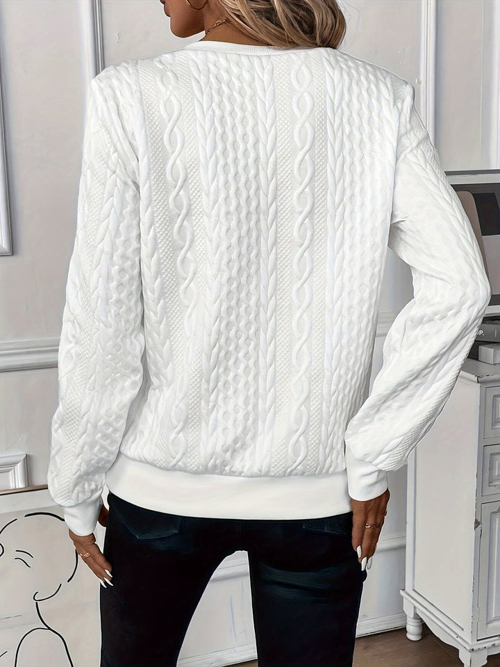 Emy | Sweter z zamkiem