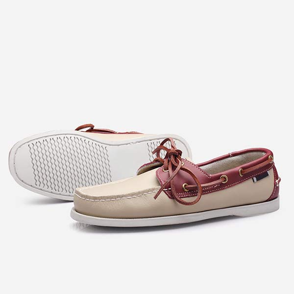MĘSKIE SKÓRZANE BUTY ŻEGLARSKIE 41603460