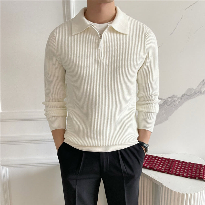 Sweter GONGJU z zamkiem
