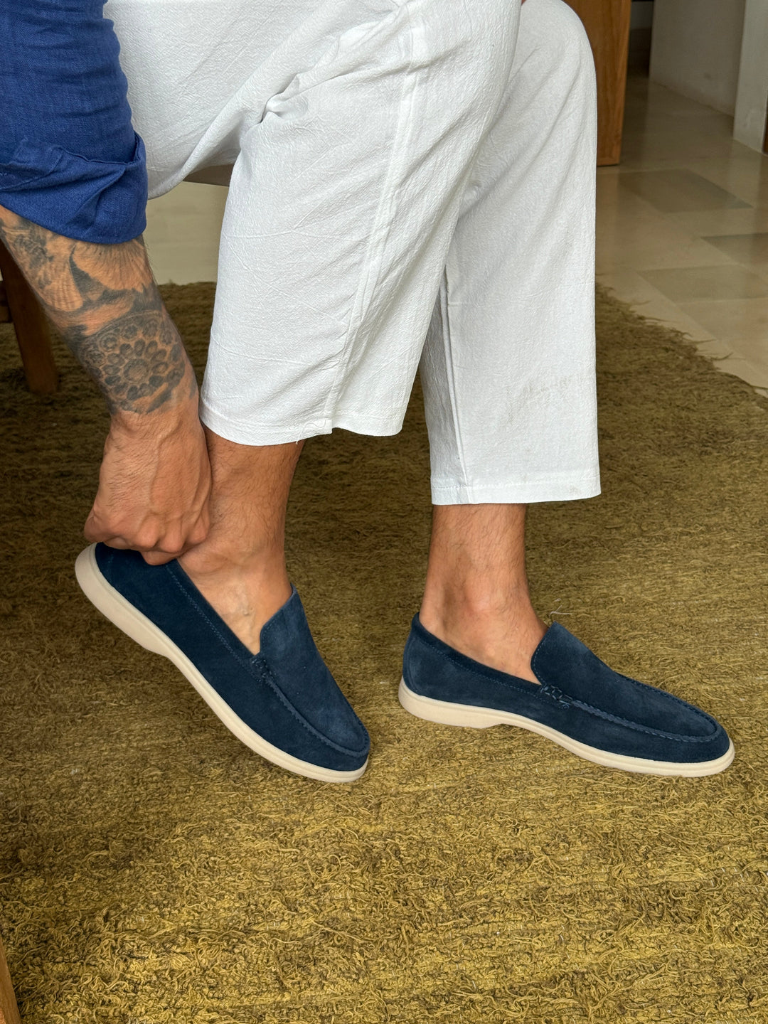 Corleone Classics MONACO – Luksusowe Mokasyny z Zamszu