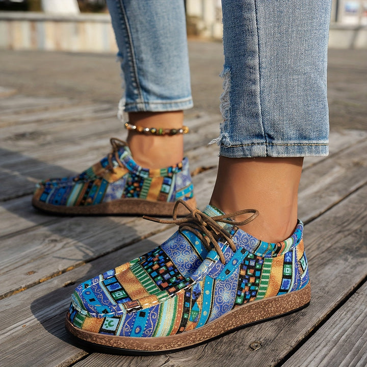 Beeckhoven – Kolorowe Retro Buty Damskie