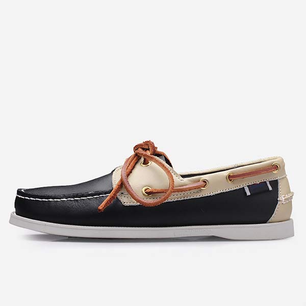 MĘSKIE SKÓRZANE BUTY ŻEGLARSKIE 41603460