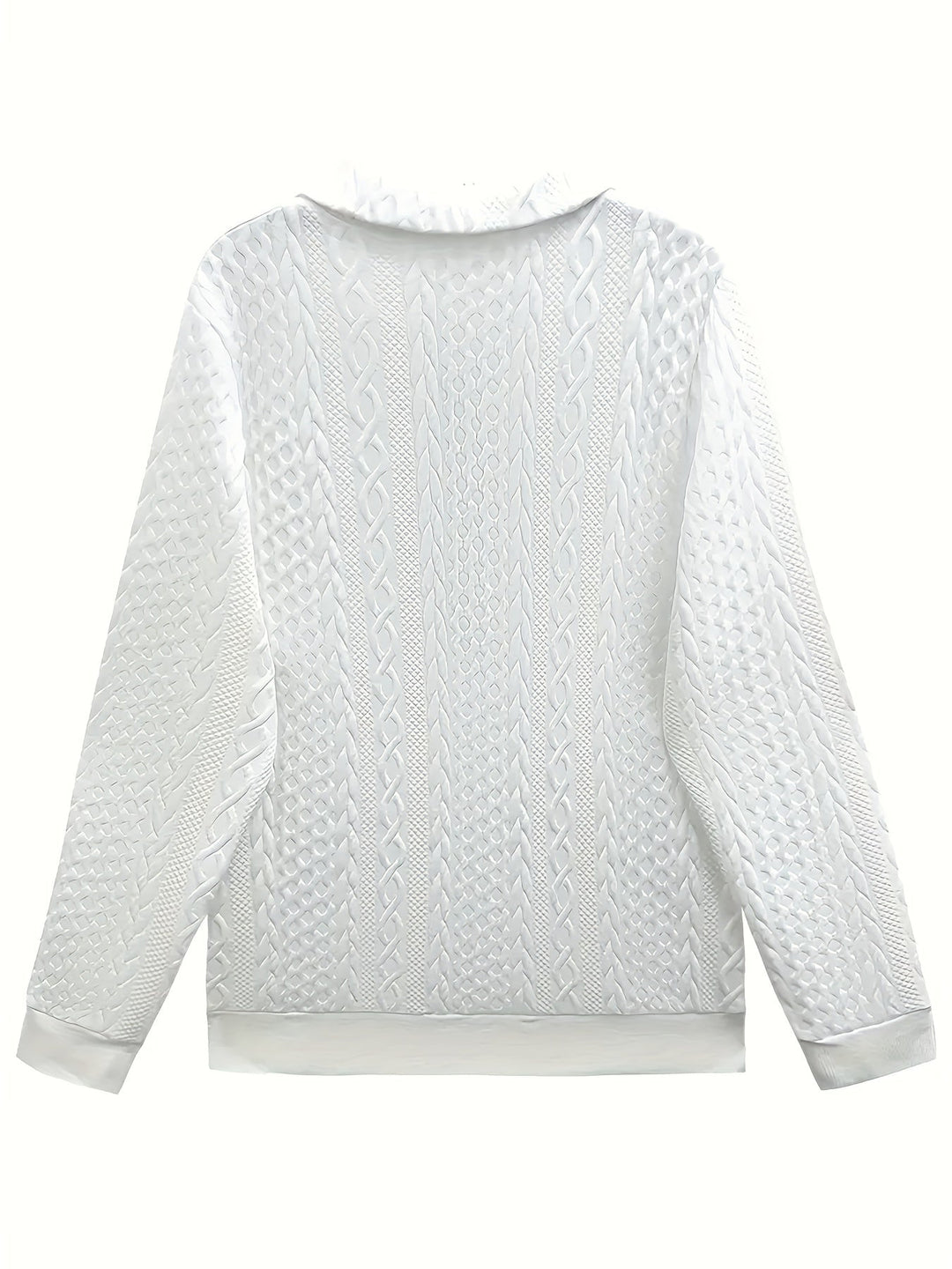 YANNA | Elegancki Sweter z Kieszenią na Zamek