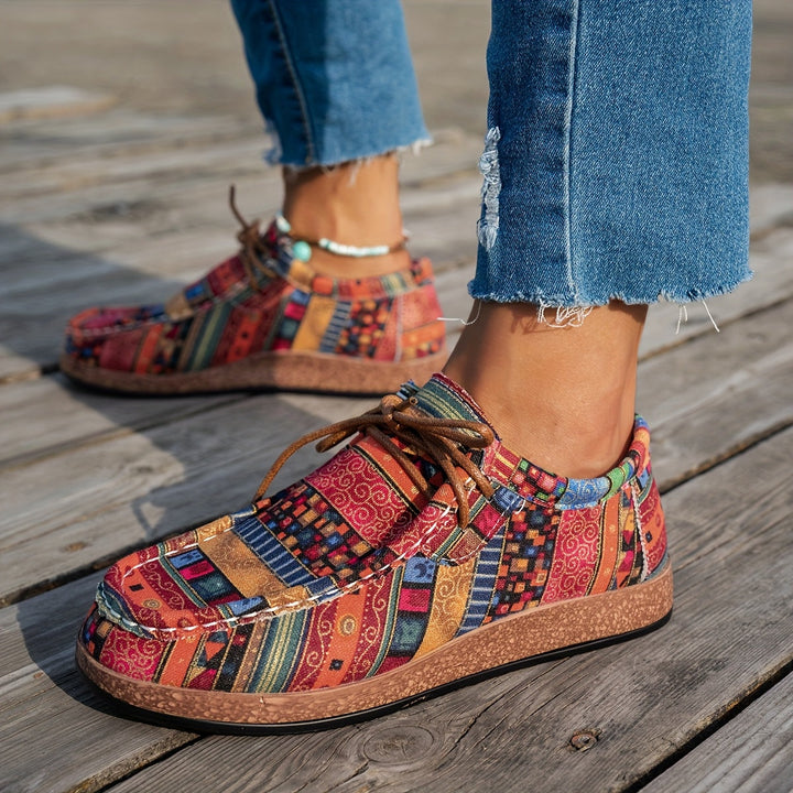 Beeckhoven – Kolorowe Retro Buty Damskie