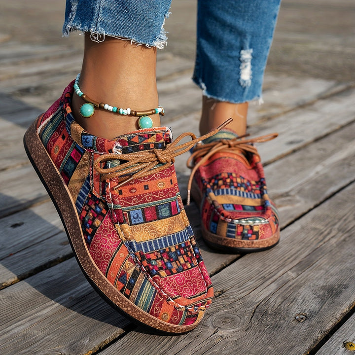 Beeckhoven – Kolorowe Retro Buty Damskie